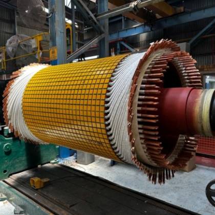 Revitalising a huge 15MW Wound Rotor Induction Motor for a Platinum Mine Project 