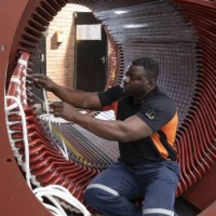 Marthinusen & Coutts Revitalises 15kV Natural Gas Power Alternators