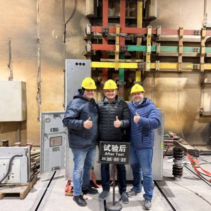 MV Switchgear gets short-circuit certification for its new circuit-breaker